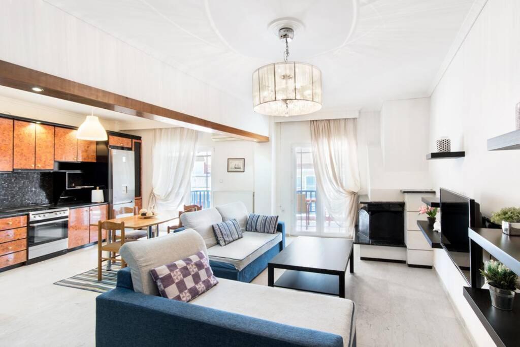 Seafront 2 Bedrooms Apartment Неа-Іраклія Екстер'єр фото