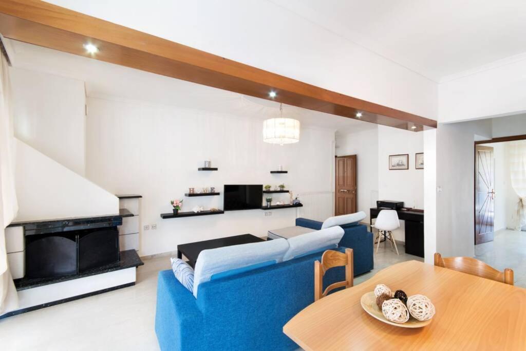 Seafront 2 Bedrooms Apartment Неа-Іраклія Екстер'єр фото