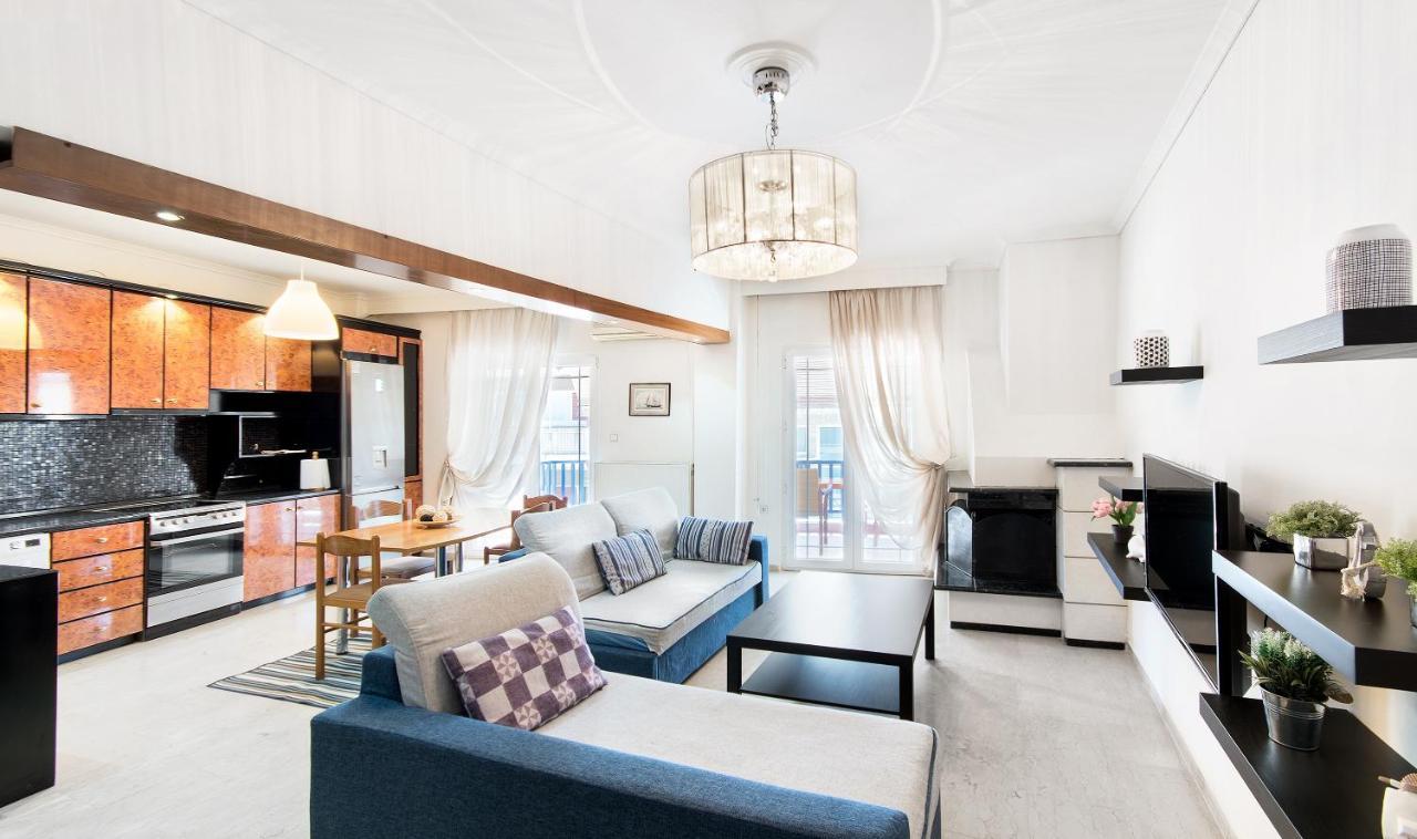 Seafront 2 Bedrooms Apartment Неа-Іраклія Екстер'єр фото